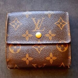 Louis Vuitton Monogram Elise Wallet Vintage-July 1997 Made in France